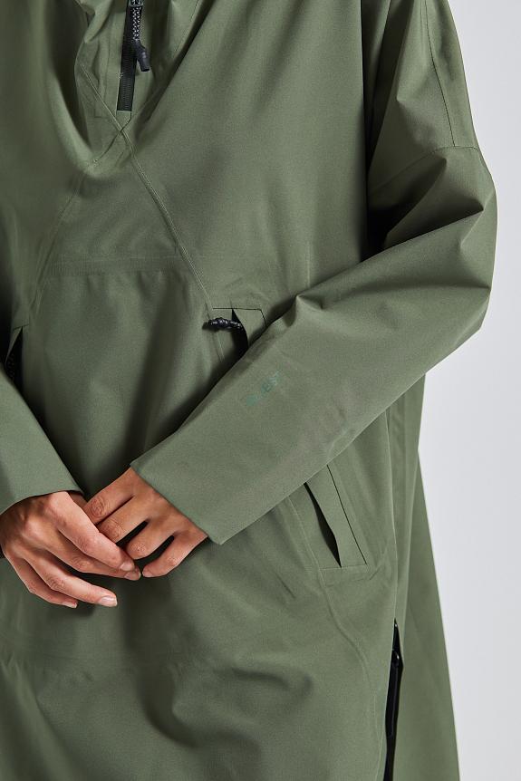 Aalesund Regnponcho Dusty Green